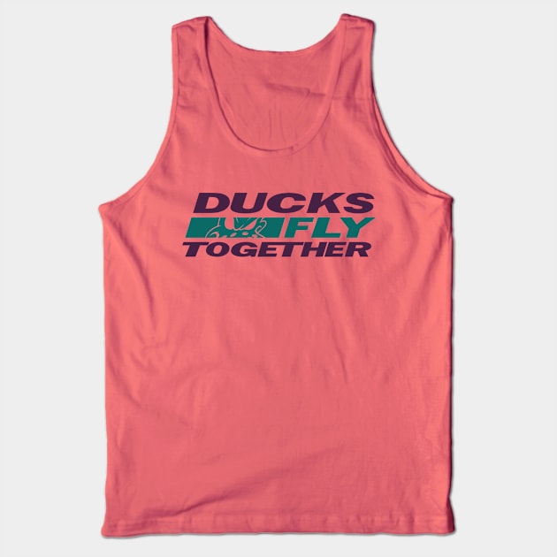 Ducks Fly Together Tank Top by J31Designs